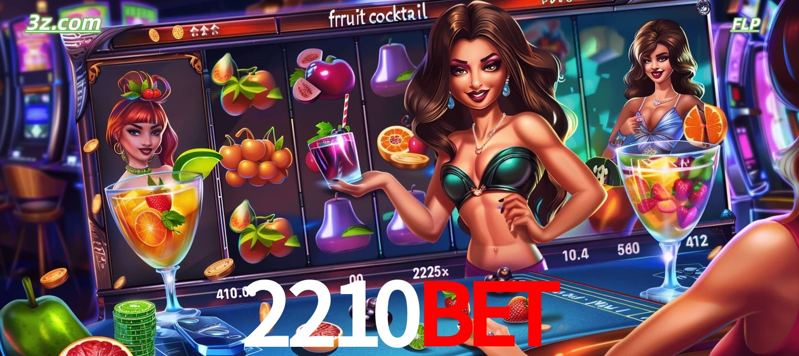 Cassino online 2210bet Brasil com slot Fruit Cocktail divertido