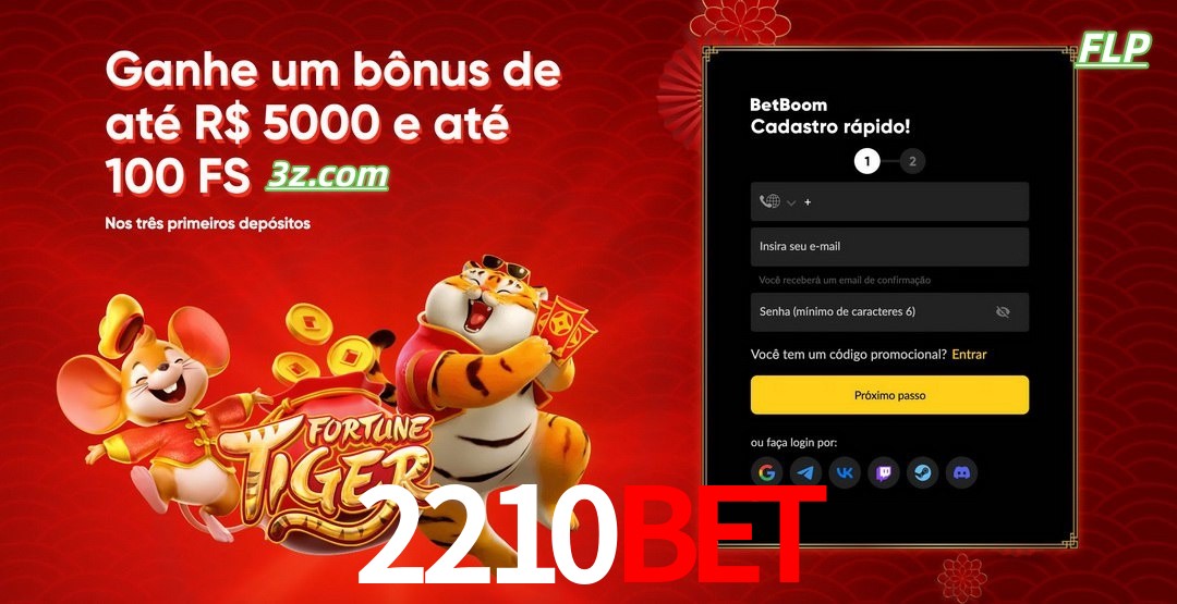 2210bet cassino Brasil bônus de boas-vindas até R$5000 e 100 free spins
